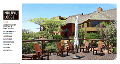 Desktop Screenshot of ndlovulodge.com
